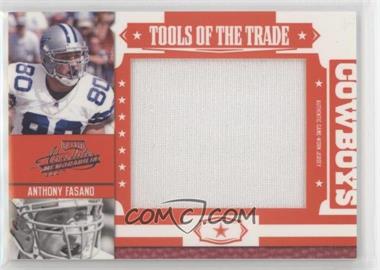 2007 Playoff Absolute Memorabilia - Tools of the Trade - Red Jumbo Jersey #TOT-9 - Anthony Fasano /50