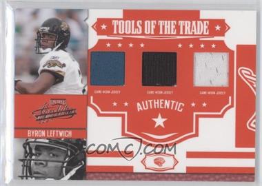 2007 Playoff Absolute Memorabilia - Tools of the Trade - Red Triple Materials #TOT-29 - Byron Leftwich /50