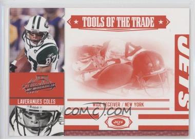 2007 Playoff Absolute Memorabilia - Tools of the Trade - Red #TOT-96 - Laveranues Coles /100