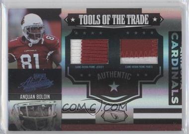 2007 Playoff Absolute Memorabilia - Tools of the Trade - Spectrum Black Double Materials Prime #TOT-8 - Anquan Boldin /25