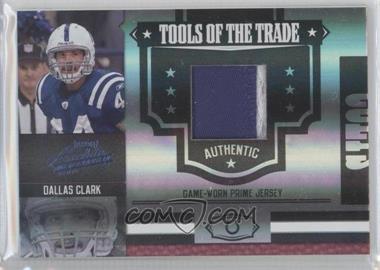 2007 Playoff Absolute Memorabilia - Tools of the Trade - Spectrum Black Materials Prime #TOT-47 - Dallas Clark /50