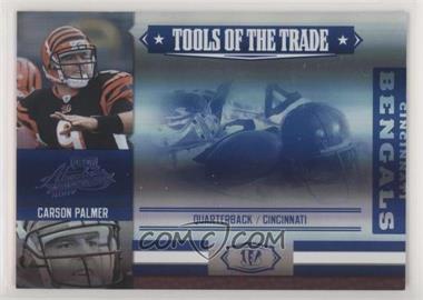 2007 Playoff Absolute Memorabilia - Tools of the Trade - Spectrum Blue #TOT-31 - Carson Palmer /10
