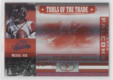 2007 Playoff Absolute Memorabilia - Tools of the Trade - Spectrum Red #TOT-112 - Michael Vick /25