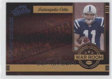 2007 Playoff Absolute Memorabilia - War Room - Spectrum #WR-11 - Anthony Gonzalez /25