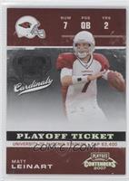 Matt Leinart #/199