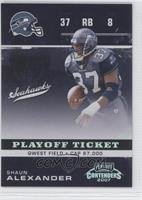 Shaun Alexander #/199