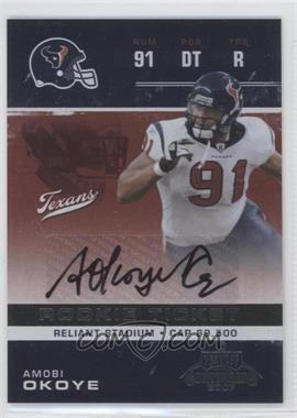 2007 Playoff Contenders - [Base] #107 - Amobi Okoye