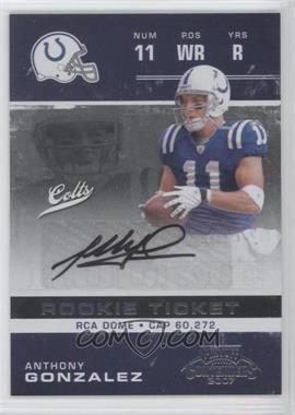 2007 Playoff Contenders - [Base] #108 - Anthony Gonzalez