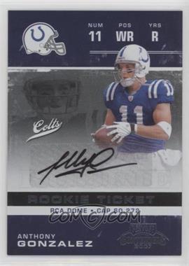 2007 Playoff Contenders - [Base] #108 - Anthony Gonzalez