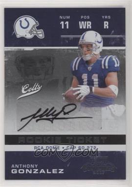 2007 Playoff Contenders - [Base] #108 - Anthony Gonzalez