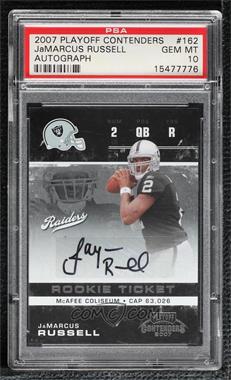 2007 Playoff Contenders - [Base] #162 - JaMarcus Russell [PSA 10 GEM MT]