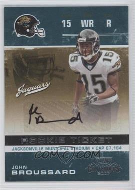 2007 Playoff Contenders - [Base] #171 - John Broussard