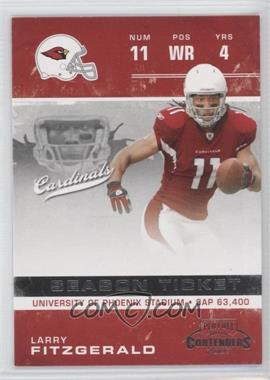 2007 Playoff Contenders - [Base] #2 - Larry Fitzgerald