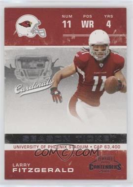 2007 Playoff Contenders - [Base] #2 - Larry Fitzgerald
