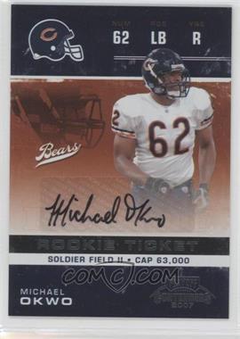2007 Playoff Contenders - [Base] #202 - Michael Okwo /261