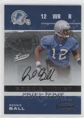 2007 Playoff Contenders - [Base] #211 - Reggie Ball