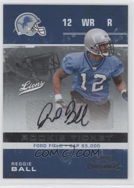 2007 Playoff Contenders - [Base] #211 - Reggie Ball