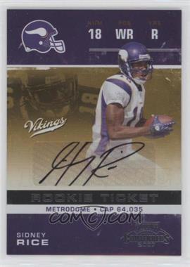 2007 Playoff Contenders - [Base] #220 - Sidney Rice /529