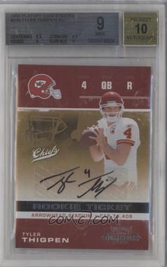 2007 Playoff Contenders - [Base] #236 - Tyler Thigpen [BGS 9 MINT]