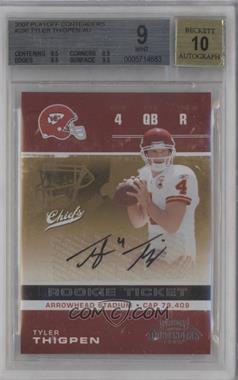 2007 Playoff Contenders - [Base] #236 - Tyler Thigpen [BGS 9 MINT]