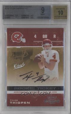 2007 Playoff Contenders - [Base] #236 - Tyler Thigpen [BGS 9 MINT]