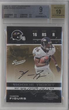 2007 Playoff Contenders - [Base] #238 - Yamon Figurs [BGS 9 MINT]