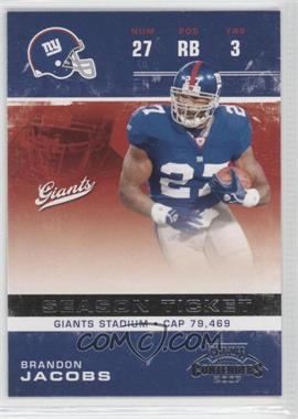 2007 Playoff Contenders - [Base] #66 - Brandon Jacobs