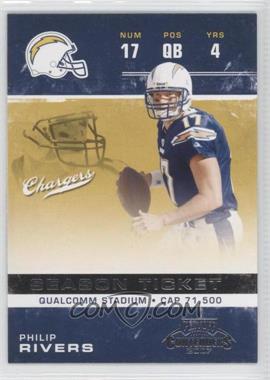 2007 Playoff Contenders - [Base] #80 - Philip Rivers