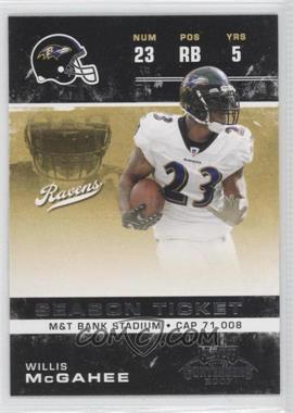 2007 Playoff Contenders - [Base] #9 - Willis McGahee