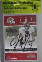 Jeff Garcia [BAS Beckett Auth Sticker]