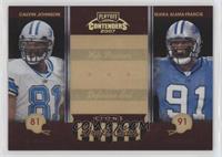 Calvin Johnson, Ikaika Alama-Francis #/100