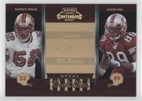 Patrick Willis, Jason Hill [Noted] #/100