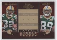 Brandon Jackson, James Jones #/1,000