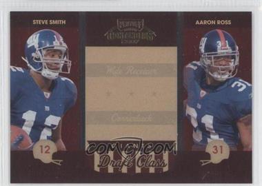 2007 Playoff Contenders - Draft Class #DC-19 - Steve Smith, Aaron Ross /1000