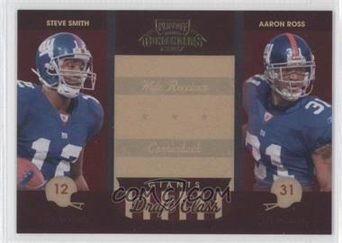 2007 Playoff Contenders - Draft Class #DC-19 - Steve Smith, Aaron Ross /1000