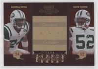 Darrelle Revis, David Harris #/1,000