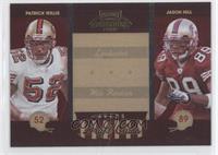 Patrick Willis, Jason Hill #/1,000