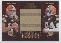 Brady Quinn, Eric Wright #/1,000