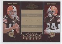 Brady Quinn, Eric Wright #/1,000