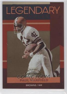2007 Playoff Contenders - Legendary Contenders #LC-14 - Paul Warfield /1000