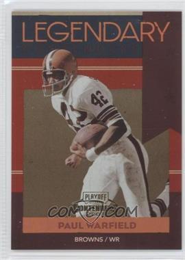 2007 Playoff Contenders - Legendary Contenders #LC-14 - Paul Warfield /1000