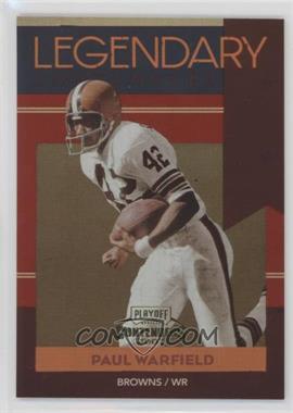 2007 Playoff Contenders - Legendary Contenders #LC-14 - Paul Warfield /1000