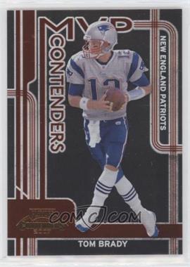 2007 Playoff Contenders - MVP Contenders #MVP-13 - Tom Brady /1000