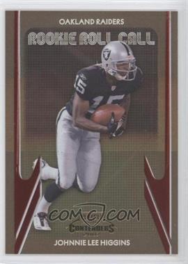 2007 Playoff Contenders - Rookie Roll Call #RRC-27 - Johnnie Lee Higgins /1000