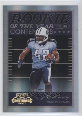 2007 Playoff Contenders - Rookie of the Year Contenders - Black #ROY-9 - Chris Henry /100