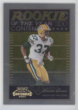 2007 Playoff Contenders - Rookie of the Year Contenders - Gold #ROY-1 - Aaron Rouse /250