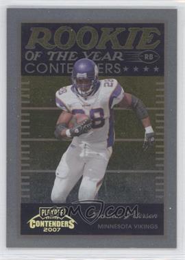 2007 Playoff Contenders - Rookie of the Year Contenders - Gold #ROY-2 - Adrian Peterson /250