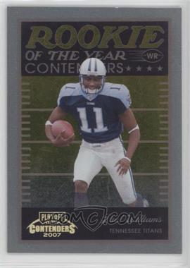 2007 Playoff Contenders - Rookie of the Year Contenders - Gold #ROY-28 - Paul Williams /250 [Noted]