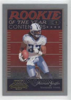 2007 Playoff Contenders - Rookie of the Year Contenders #ROY-25 - Michael Griffin /1000