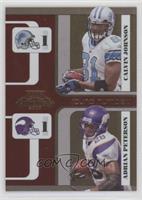 Calvin Johnson, Adrian Peterson #/1,000